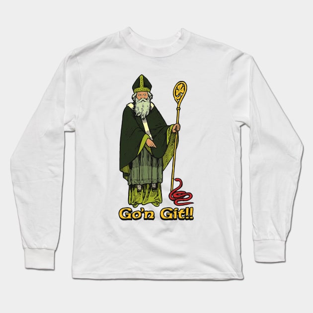 Go'n Git (Saint Patrick) Long Sleeve T-Shirt by Zac Brown